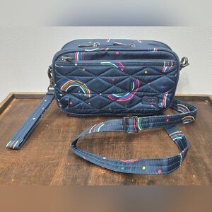 Lug Roundabout 2 Rainbow Crossbody Purse with Wristlet